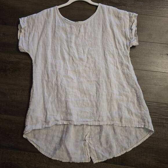 Linen tunic top - Picture 1 of 6